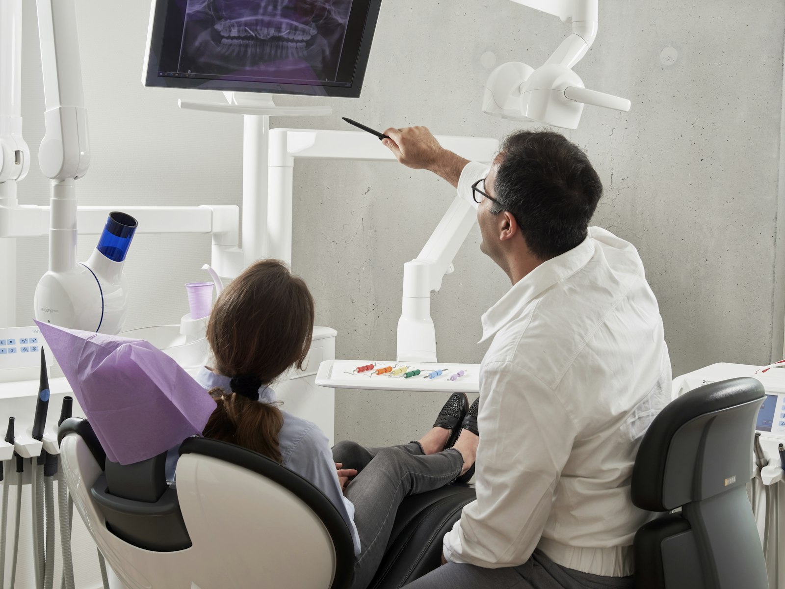 Traditional dental lab equipment
